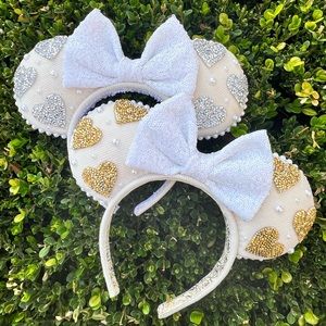 Fancy Hearts Minnie Ears